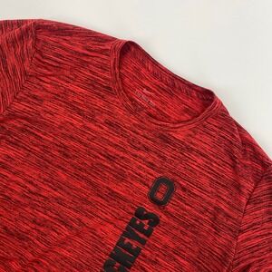 Ohio State Buckeyes T Shirt Mens Extra Large Red Nike Dri Fit College Athleisure